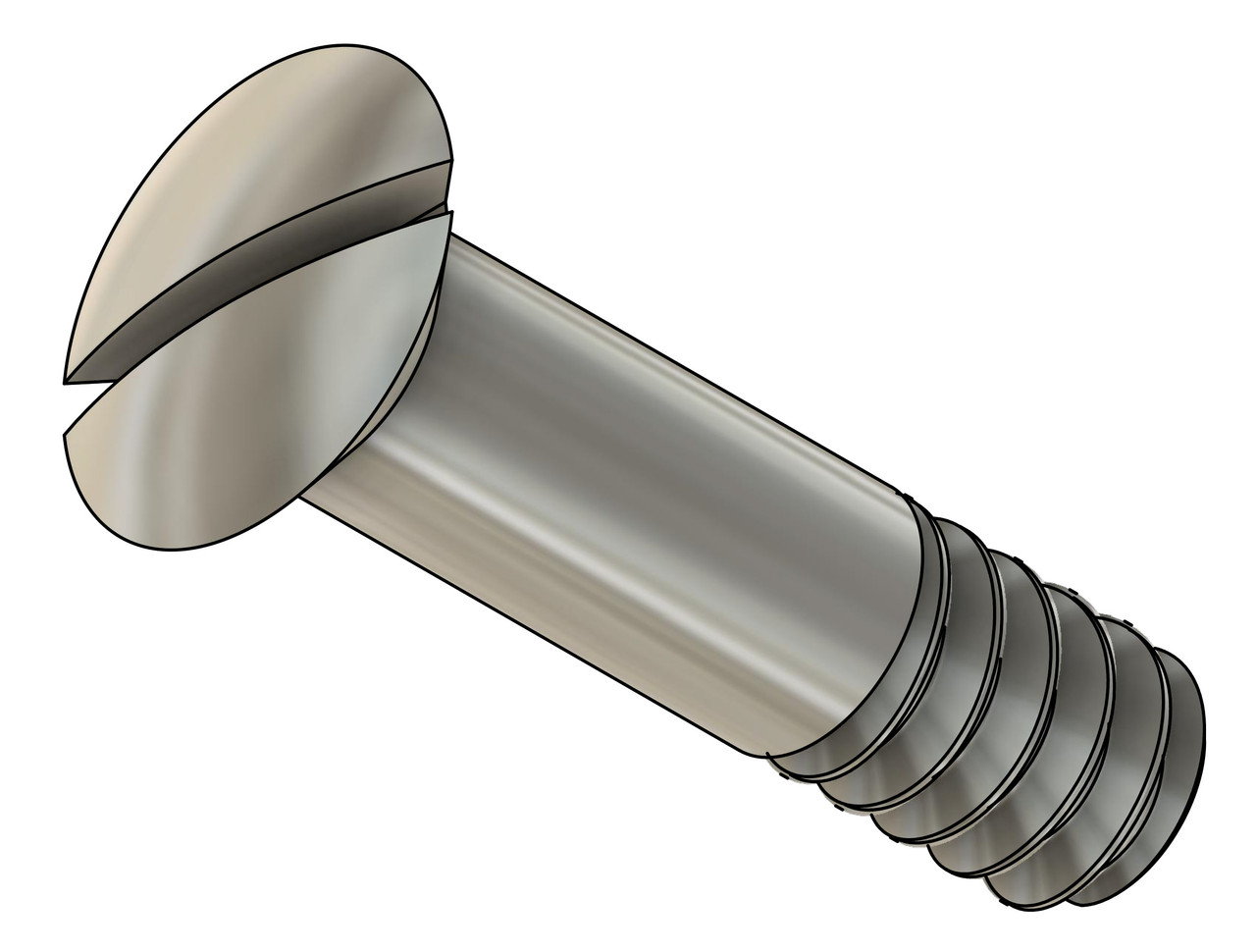 Oval Flat Head Screw, Thread M.5 x .125 Pitch (0.50UNM)  Overall Length 2.5mm, .76mm Minimum Threaded Length, 1.1mm Unthreaded Shank,  Stainless Steel #303  Price is for 100 pieces. 
All parts are certified and traceable.
We carry a wide range of in stock fasteners. We can also make parts to your design and specifications with very few limitations. For more information email us