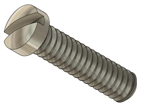 Machine Screw, Special
Thread M1.1
Overall Length (OAL) 5.5mm
Head Diameter 1.7mm
Material Nickel Silver, a copper alloy superior to brass
Finish Color Silver
Price is for 100 count package 