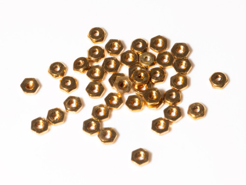 M.8  Hex Nut, 5/64" ACF, Brass 50 Count #11118BR