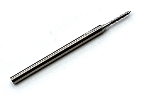 M.7 (0.70 UNM) Tap
2 Flute Plug
Made to ISO Standards
Thread Pitch 0.175mm
Threading Length Approximately 3.0mm
Shank 1.50mm /0.059"
Made from Hardened High Speed Steel