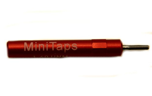 1.40UNM Plug "No-Go" Gage pitch .30mm; UNM stands for United National Miniature  the American Metric miniature Thread standard. This gage is one piece handle containing No-Go Precision Thread Gage made of High Speed Steel then hardened. Class of fit 1.40UNM is similar to metric 6g for M1.4 thread. Picture is representative of part,  Brand is;" MiniTaps" made specifically for us in Switzerland.  The purchase of this item Includes:  the thread Gage, Handle with serial number engraved, and Certificate tied to the serial number with factory measurements and the thread standards.