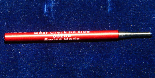 Wear Check Plug Go-Gage to calibrate a Thread Ring Go Gage 1.20UNM Thread Precision Thread Gage made of High Speed Steel then hardened. The picture is of the gage in our stock.      Brand is; MiniTaps made to our specification in Switzerland. A gage certificate with our factory measurements is included with this gage.  May questions please call or email.