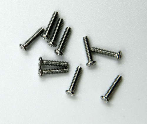 M1 X 4mm Machine Screw Slotted Philips Stainless Steel, 100 Count #11513