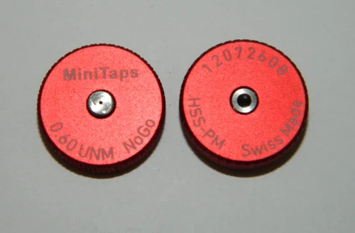 0.50 UNM / M.5  x .125mm Thread Ring Gage, HSS NO-Go  #32588