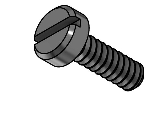 M0.8 X 2.5mm Machine Screw, Brass, 50 Count #11530BR