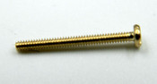 00-90  x 1/2" Philips & Slotted Machine Screw, SS Gold, 100 Count #10360G