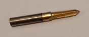 M5.0 Thread x .80mm Pitch Plug Tap, 3 Flute, HSS with TiN #22405