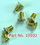 1-72 Flat Head Slotted Machine Screw, Length 1/8", Full Thread to Under Head, Brass, Price is for 100 Pieces.