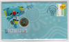 2018 Coloured $1 Gold Coast Commonwealth Games Borobi PNC