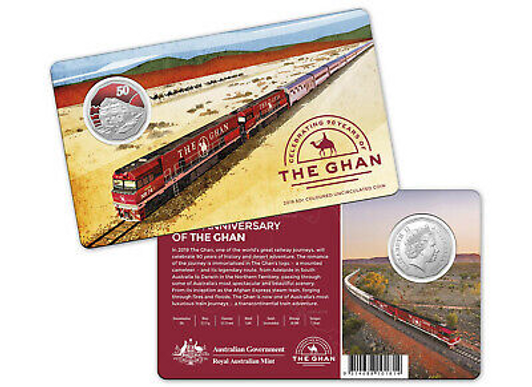 2019 50c The Ghan 90th Anniversary