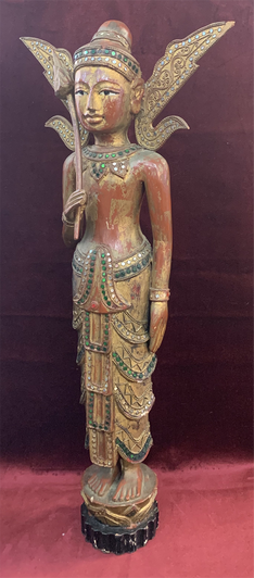 Thai Wooden Figure 1 of 2