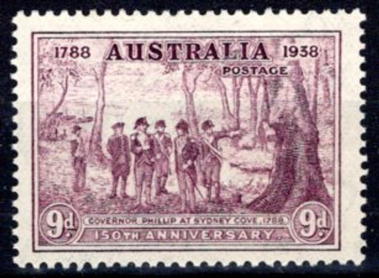 1937 ASC 174 9d NSW Sesqui