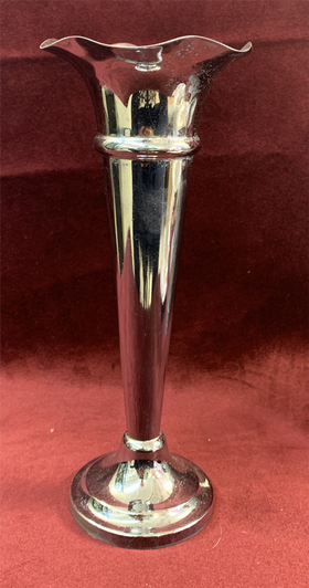 Antique Hecworth Silver Plated Specimen Vase