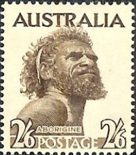 1950 ASC 272 2/6 Aborigine No Wmk