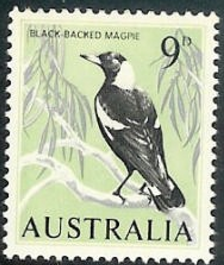 1964 ASC 397 9d Magpie