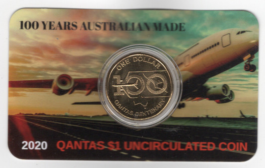 2020 Qantas Centenary $1 Uncirculated Coin