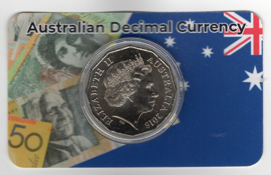 2016 Uncirculated 50c Coin