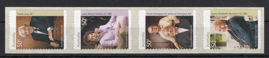 2008 ASC 2519b Legends of Philanthropy peel and stick stamps (4)