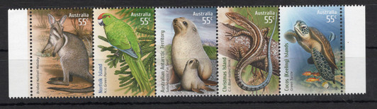 2009 ASC 2708a Species at Risk strip of 5