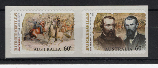 2010 ASC 2825a Burke and Wills peel and stick pair