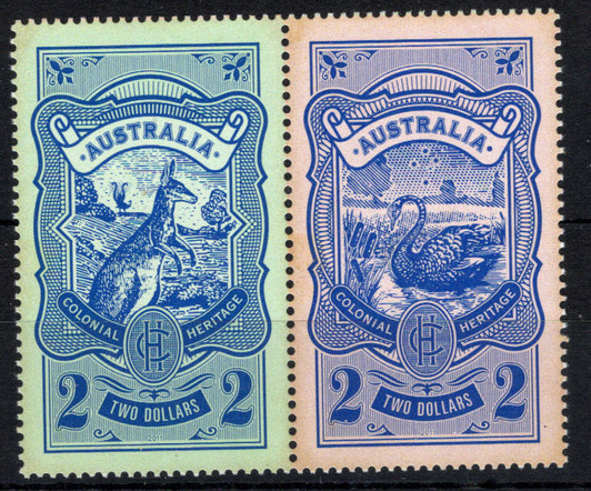 2011 ASC 2913a Colonial Heritage pair