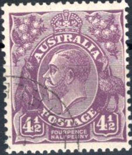 1928 ASC 106 Small Multiple Wmk P13½ x 12½ 4½d Violet Die 11
