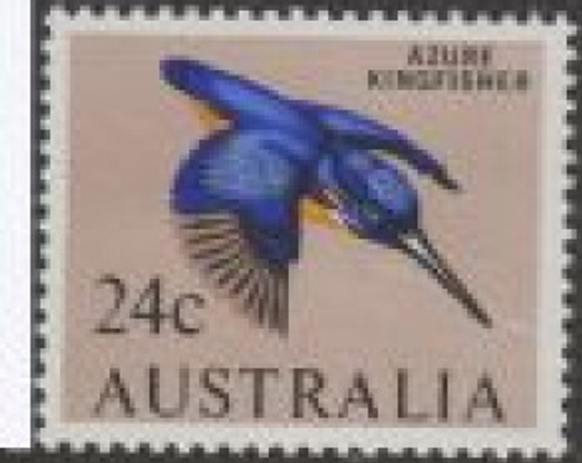 1966 ASC 433 24c Kingfisher