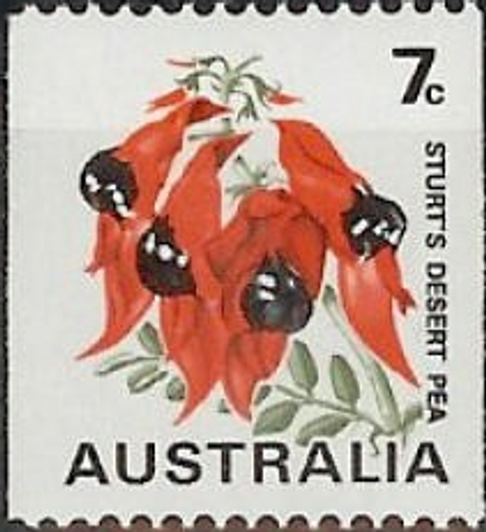 1971 ASC 505 7c Floral Coil