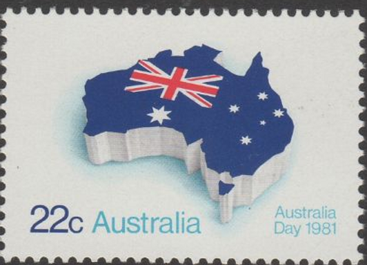 1981 ASC 789 22c Australia Day