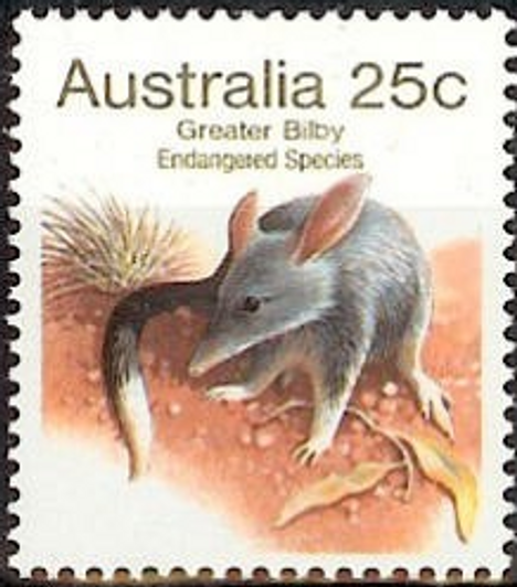 1981 ASC 805 25c Bilby