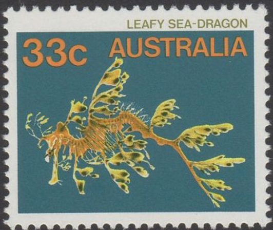 1985 ASC 964 33c Marine Life - Sea Dragon