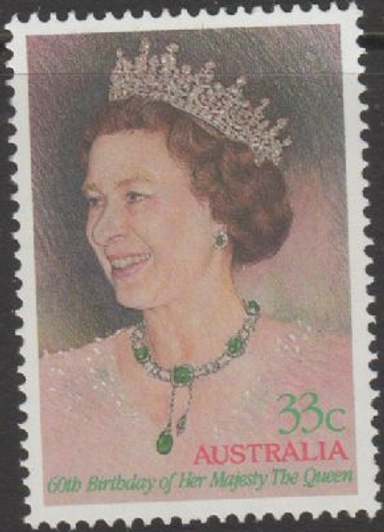 1986 ASC 1008 33c QEII Birthday