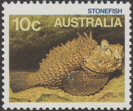 1986 ASC 1014 10c Stonefish Marine Life