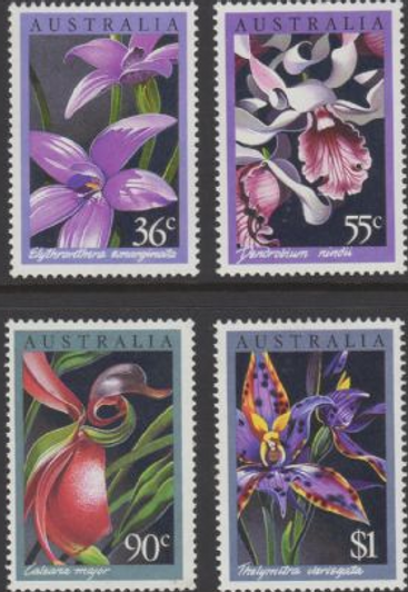 1986 ASC 1040/43 Orchids (4)