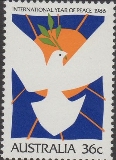 1986 ASC 1047 36c International Year Peace