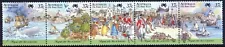 1987 ASC 1089a 1st Fleet - Rio de Janeiro Strip 5 Stamps