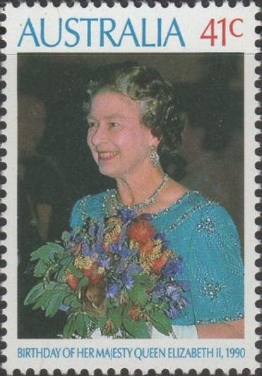 1990 ASC 1247 41c QEII Birthday