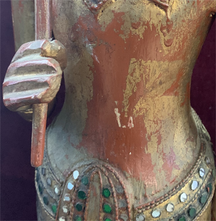 Thai Wooden Figure 1 of 2