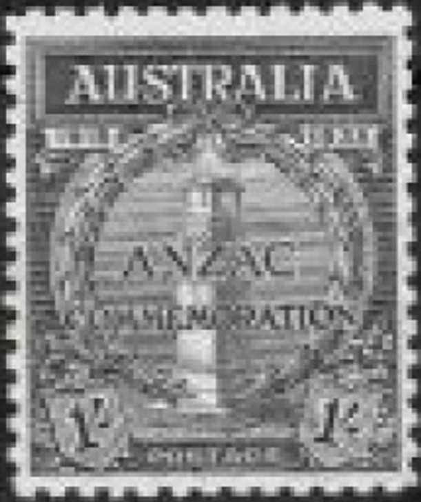 1935 ASC 163 1/- Anzac