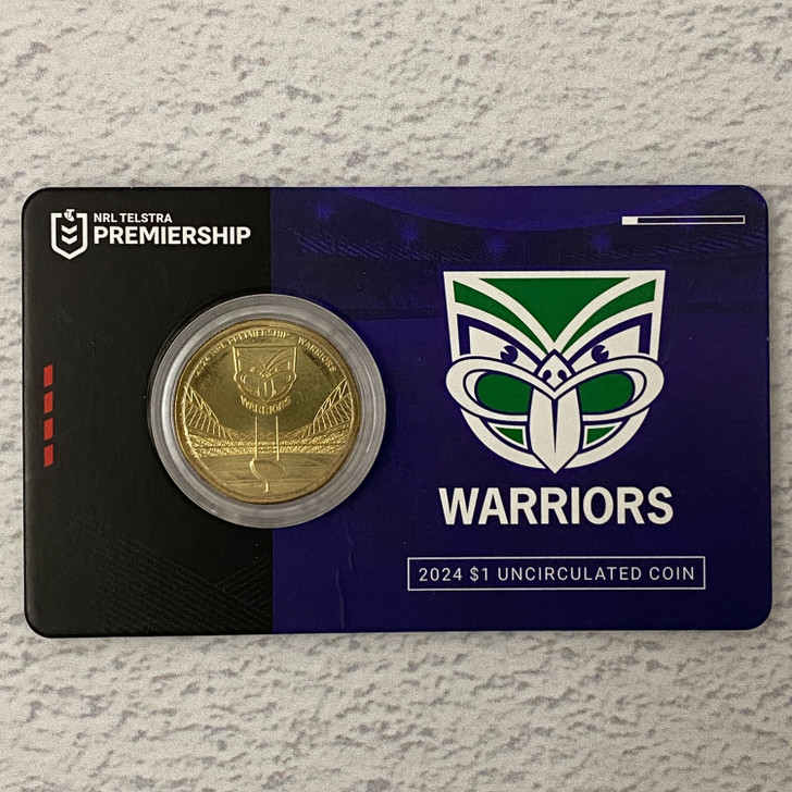 2024 Warriors $1 Uncirculated Coin