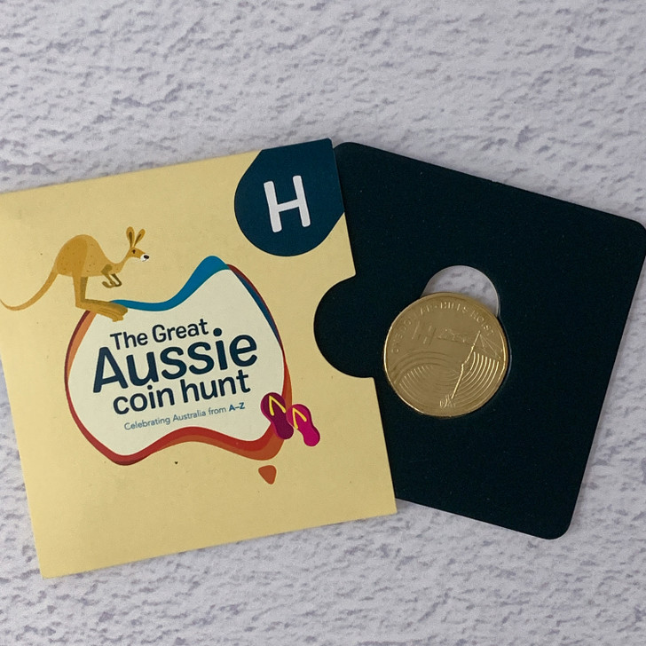 2019 The Great Aussie Coin Hunt - H for Hills Hoist $1 coin