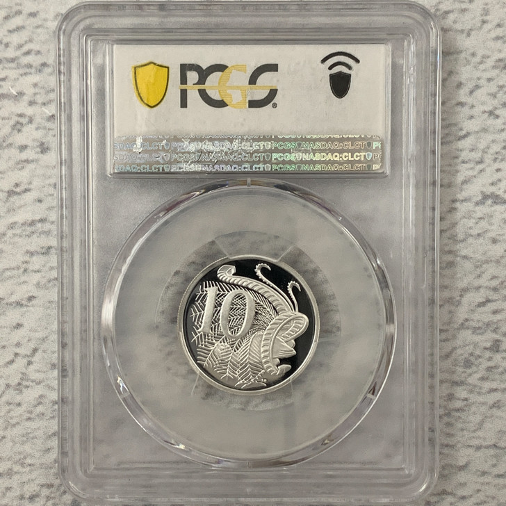 2013 PCGS PR69DCAM Proof Silver 10c Coin