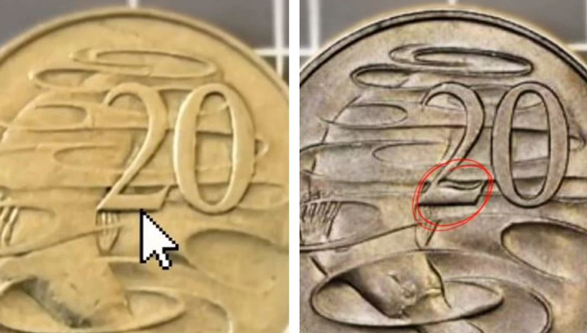 How can one locate a rare 20-cent coin potentially valued at $4000?