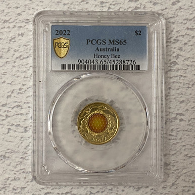 PCGS_MS65_2022_2_Honey_Bee_Coi