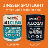 The Decorator’s Guide to Zinsser Paints: AllClean vs AllCoat