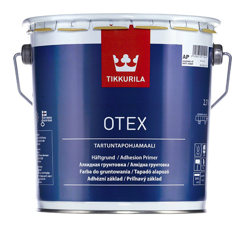 Tub of Tikkurila Olex Adhesion Paint