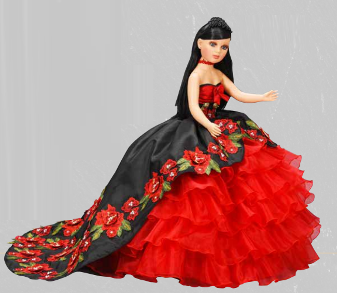 Cheap Doll Dresses Evening Gown Clothes Lace Wedding Dress +Veil For 11.5