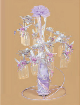 Lilac Quinceanera Toasting Set