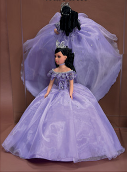 Lilac Quinceanera Doll