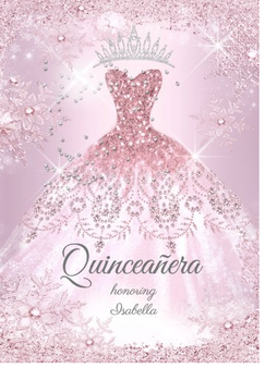 Quinceanera Invitation QS-IN29  set of 50